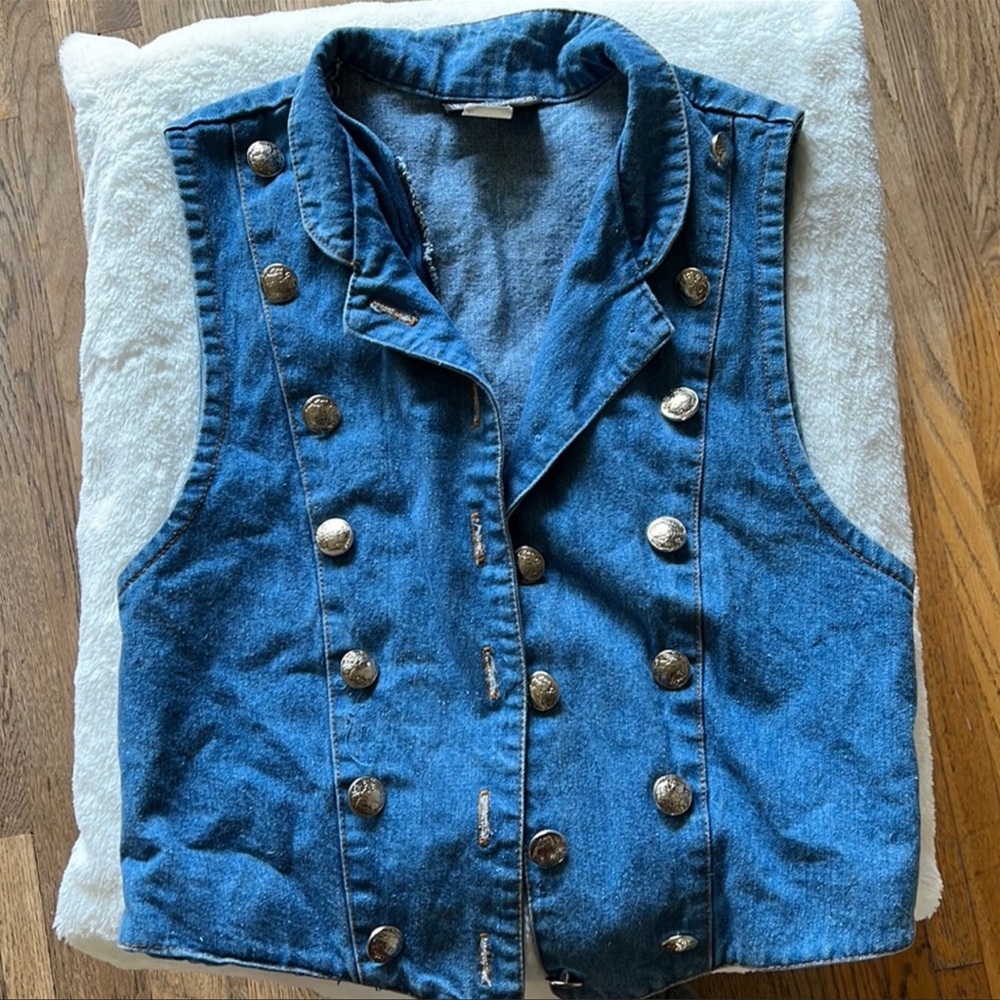Vintage Native Denim Vest